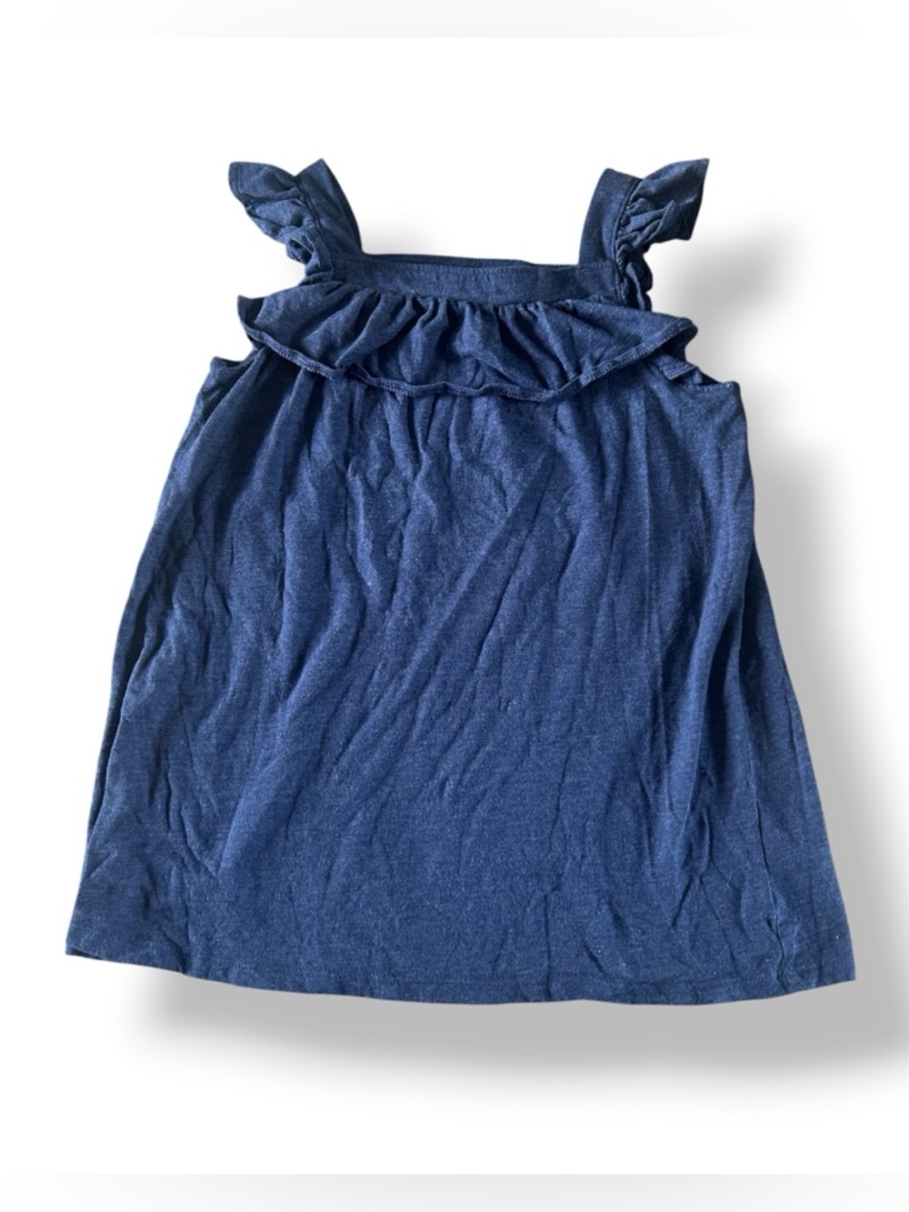 [Cat & Jack] Blue Tank w Ruffle Straps